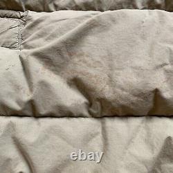 Vintage US Army M-1949 Feather Filled Mountain Regular Sleeping Bag Military