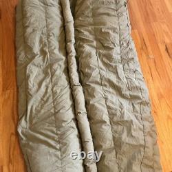 Vintage US Army M-1949 Feather Filled Mountain Regular Sleeping Bag Military