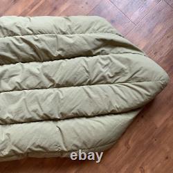 Vintage US Army M-1949 Feather Filled Mountain Regular Sleeping Bag Military