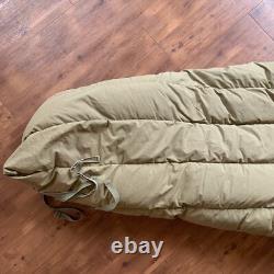Vintage US Army M-1949 Feather Filled Mountain Regular Sleeping Bag Military