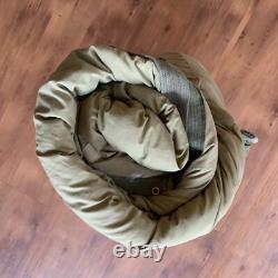 Vintage US Army M-1949 Feather Filled Mountain Regular Sleeping Bag Military