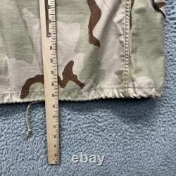 Vintage US Army M65 Jacket Mens S REG Desert Camo Cold Weather Field Coat 90s