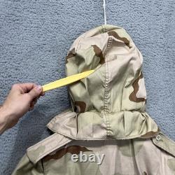 Vintage US Army M65 Jacket Mens S REG Desert Camo Cold Weather Field Coat 90s
