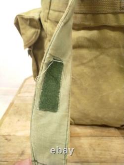 Vintage US Army Military Backpack Army Green Fade Canvas Bag