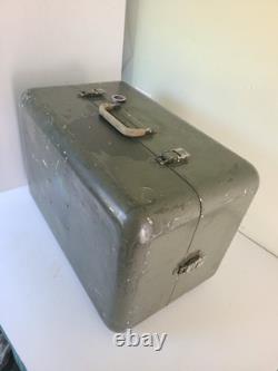Vintage US Army Military Case Box, Apr 20×14×13