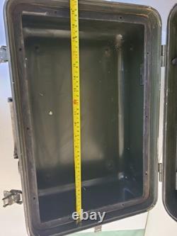 Vintage US Army Military Case Box, Apr 20×14×13