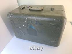 Vintage US Army Military Case Box, Apr 20×14×13