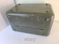 Vintage US Army Military Case Box, Apr 20×14×13