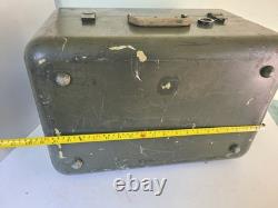 Vintage US Army Military Case Box, Apr 20×14×13