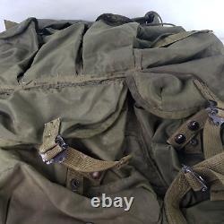 Vintage US Army Military Combat Field Pack withAccessories + 1962 Canteen + More