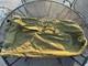 Vintage Us Army Military Duffel Bag Olive Green Cotton Canvas Named Popelka
