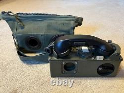 Vintage US Army Military Field Telephone TA-312/PT Radio Phone TESTED