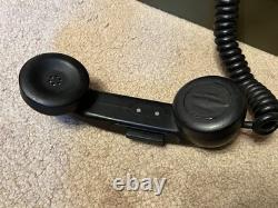 Vintage US Army Military Field Telephone TA-312/PT Radio Phone TESTED