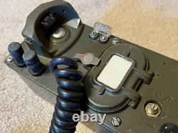 Vintage US Army Military Field Telephone TA-312/PT Radio Phone TESTED