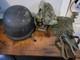 Vintage Us Army Military Gang Unit Spp Pasgt Helmet With Liner & Webbing