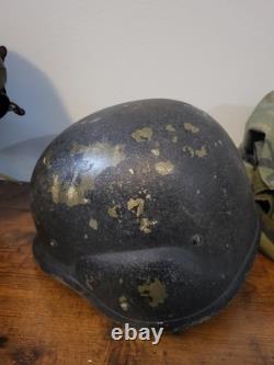 Vintage US Army Military Gang Unit SPP PASGT Helmet With Liner & Webbing