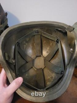 Vintage US Army Military Gang Unit SPP PASGT Helmet With Liner & Webbing