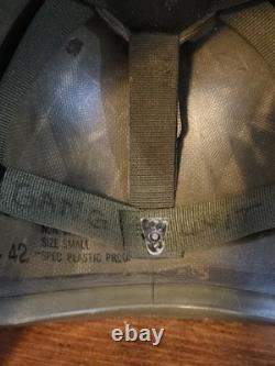 Vintage US Army Military Gang Unit SPP PASGT Helmet With Liner & Webbing