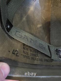 Vintage US Army Military Gang Unit SPP PASGT Helmet With Liner & Webbing
