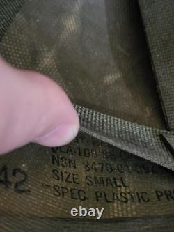 Vintage US Army Military Gang Unit SPP PASGT Helmet With Liner & Webbing