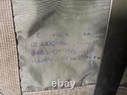 Vintage US Army Military Green Nylon Field Pack Backpack with Metal Frame