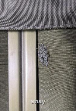 Vintage US Army Military Green Nylon Field Pack Backpack with Metal Frame