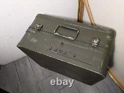 Vintage US Army Military Gulf War Era M137 Panoramic Telescope Case Box