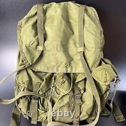 Vintage US Army Military LC-1 Combat Field Pack Alice Backpack WithFrame 1980s USA
