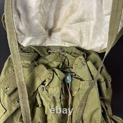 Vintage US Army Military LC-1 Combat Field Pack Alice Backpack WithFrame 1980s USA