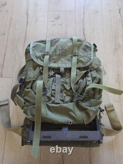 Vintage US Army Military LC-1 Large Combat Field Pack Alice Backpack With Frame