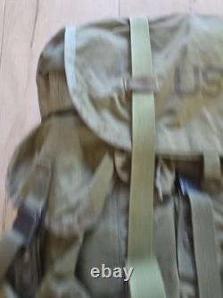 Vintage US Army Military LC-1 Large Combat Field Pack Alice Backpack With Frame