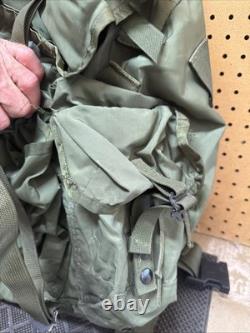 Vintage US Army Military LC-1 Large Combat Field Pack Alice Backpack With Frame