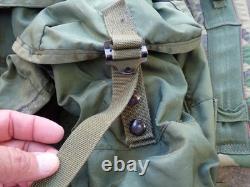 Vintage US Army Military LC-1 Large Combat Field Pack Alice Backpack With Frame
