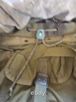 Vintage US Army Military LC-1 Large Combat Field Pack Alice Backpack With Frame