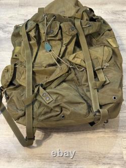 Vintage US Army Military LC-1 Large Combat Field Pack Alice Backpack with Frame