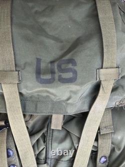 Vintage US Army Military LC-1 Large Combat Field Pack Alice Backpack with Frame