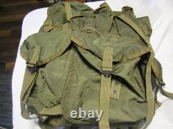 Vintage US Army Military LC-1 Large Combat Field Pack Alice Backpack with Frame
