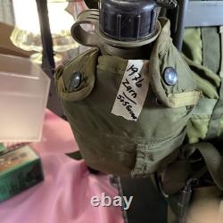 Vintage US Army Military Large Combat Field Pack Alice Backpack WITH FRAME