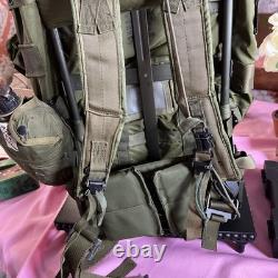 Vintage US Army Military Large Combat Field Pack Alice Backpack WITH FRAME