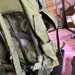 Vintage US Army Military Large Combat Field Pack Alice Backpack WITH FRAME
