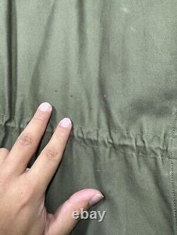 Vintage US Army Military OG 107 M-1951 Field Coat Jacket Mens Size M July 1957
