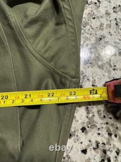 Vintage US Army Military OG 107 M-1951 Field Coat Jacket Mens Size M July 1957