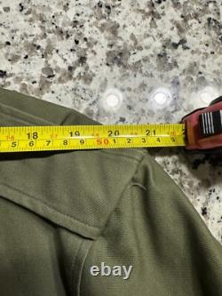 Vintage US Army Military OG 107 M-1951 Field Coat Jacket Mens Size M July 1957
