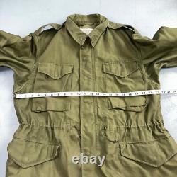 Vintage US Army Military OG 107 M-1951 Field Coat Jacket Mens Size M M65 1957