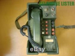 Vintage US Army Military Radio Field Phone/Telephone TA-838/TT