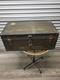 Vintage Us Army Military Usmc Transport Foot Locker Trunk Chest Crate Box Green