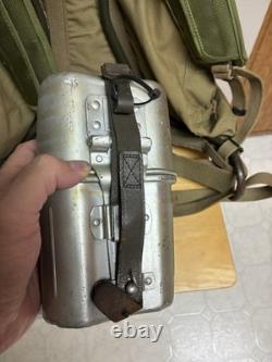 Vintage US Army Mountain Troops Backpack With Mess Kit And Canteen