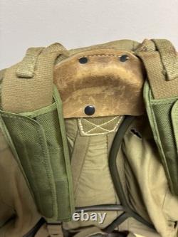 Vintage US Army Mountain Troops Backpack With Mess Kit And Canteen