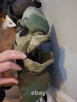 Vintage US Military Army USGI Woodland Frag Protective Flak Vest With Instructions