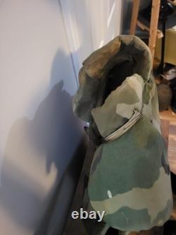 Vintage US Military Army USGI Woodland Frag Protective Flak Vest With Instructions